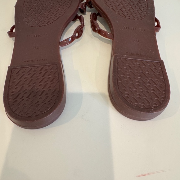 HERMES THALASSA CHAINE'D ANCRE INSIGNIA SLIDES 39 - Picture 7 of 7